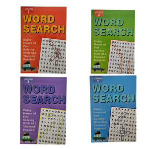 Set of 4 Word Search Books