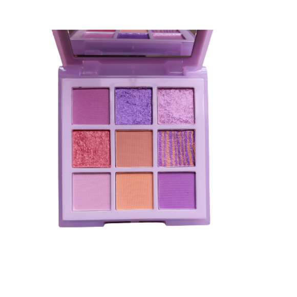 S.F.R Pastels Lilac 9 Color Eyeshadow - Makeupsense