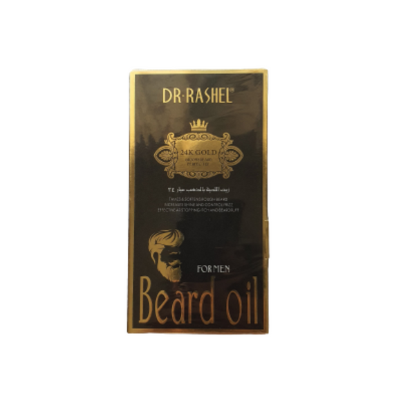 Dr Rashel 24K Gold Beard Oil - Makeupsense