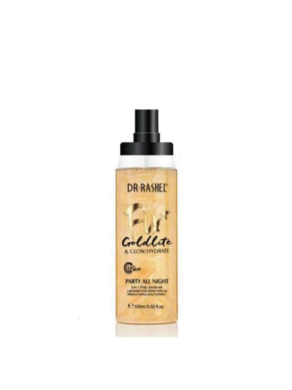 Dr Rashel Makeup Fix + Goldlite Spray 3-1 Prep and Prime
