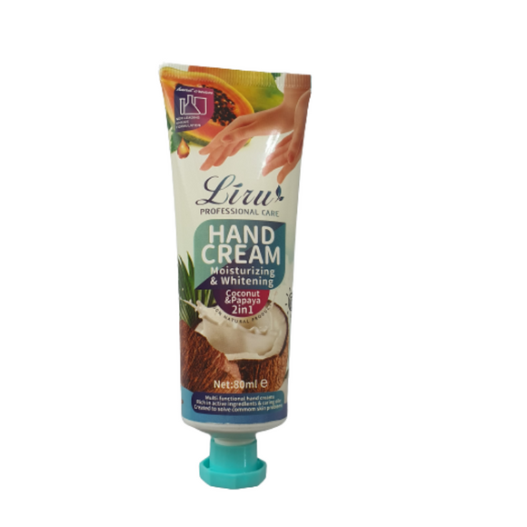 Lizu Proffessional Care Hand Cream - Coconut and Papaya