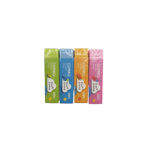 Colorful Erasers (Pack of 4)