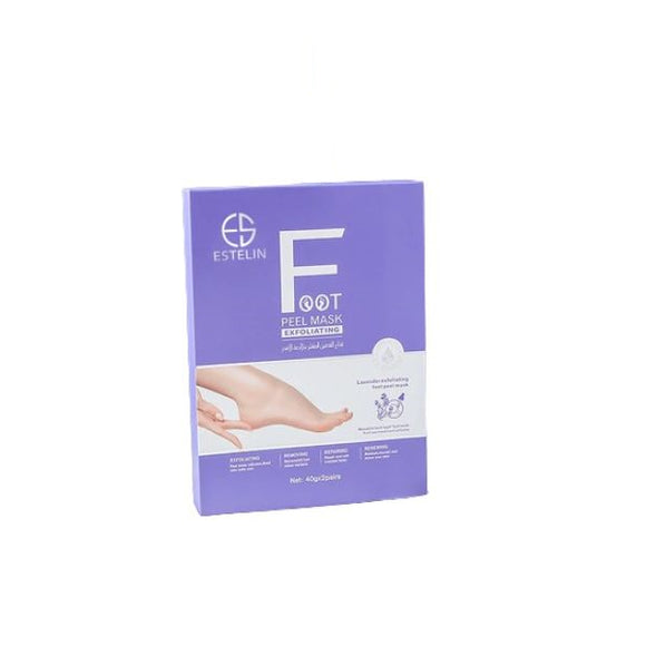Estelin Lavender Exfoliating Foot Mask - 2 Pairs