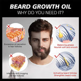 3 Piece Men's Beard Grooming Kit