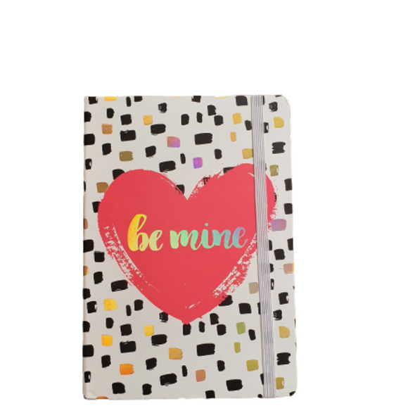 A5 96 page Journal Black And Gold Dots - Makeupsense
