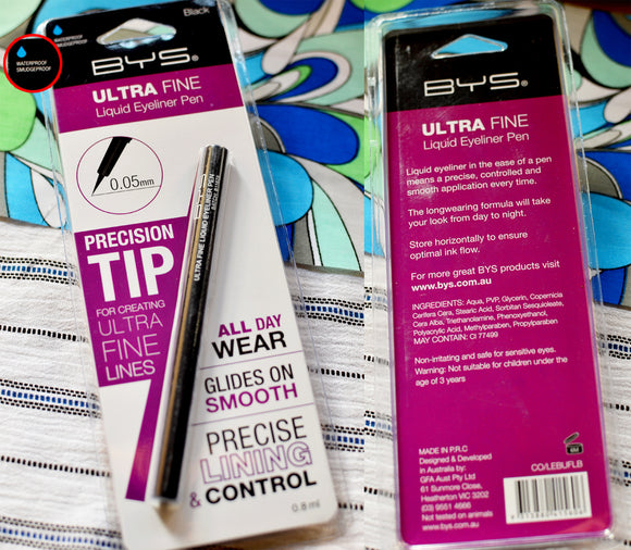 BYS Liquid Eyeliner Pen Ultra Fine