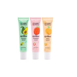 Ushas Fruity Lip Mask (Pack of 3)