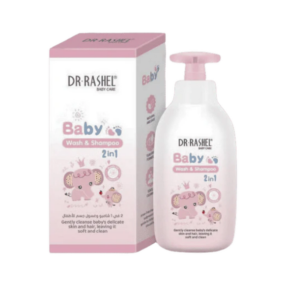 Dr Rashel Baby 2 in 1 Shampoo & Wash (Pink)