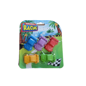 Racing Car Erasers (Pack of 5) - Makeupsense